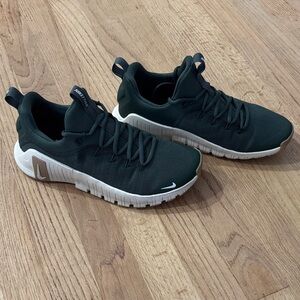 Nike Women’s METCON Dark Green and White Sneakers